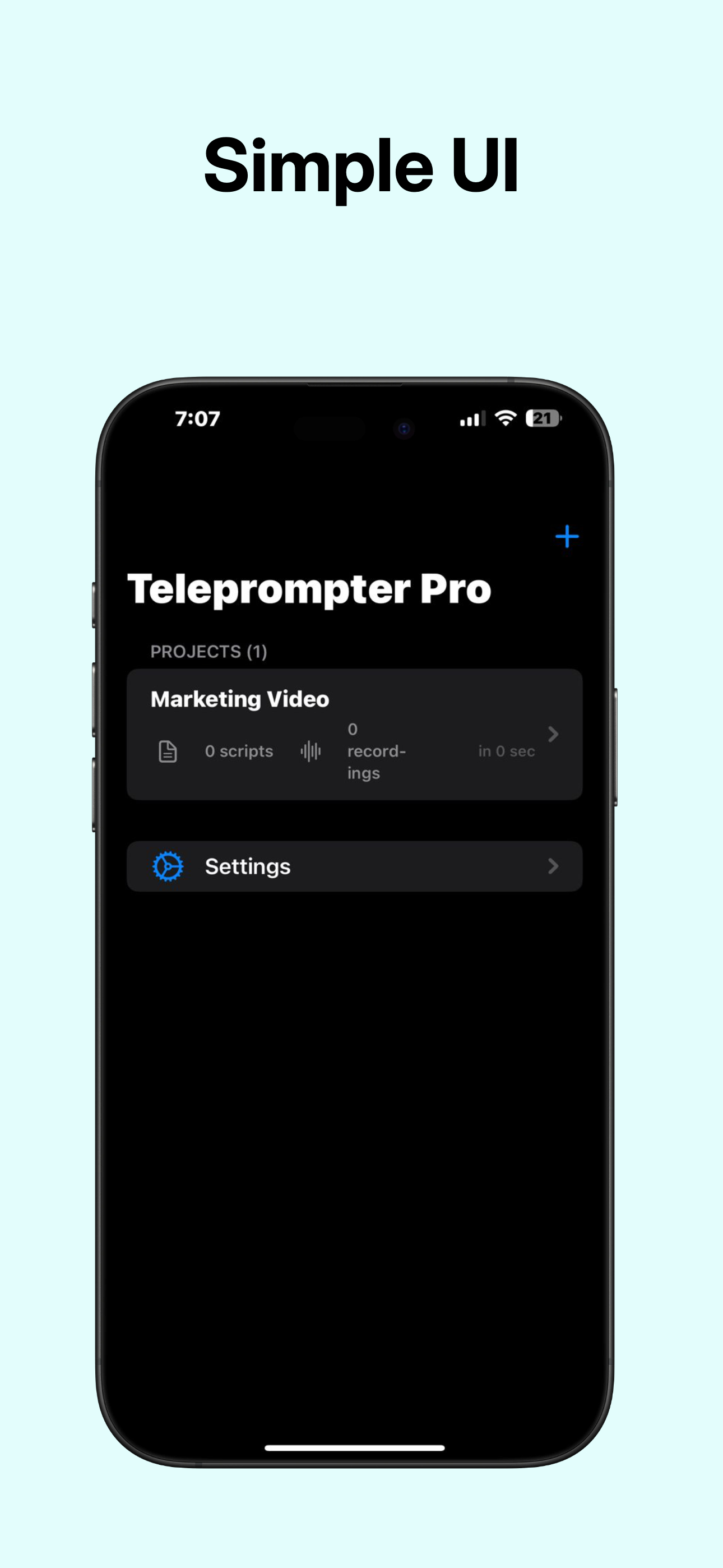 Teleprompter Pro screenshot 1