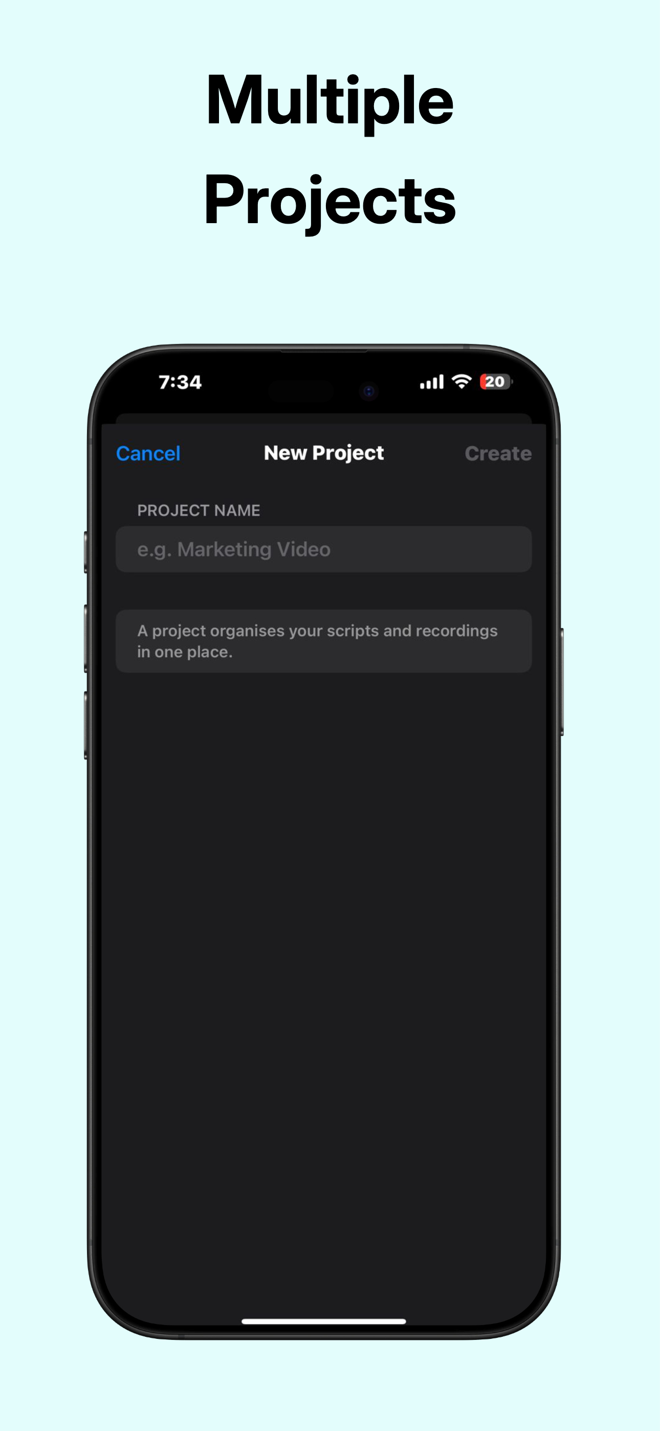 Teleprompter Pro screenshot 2