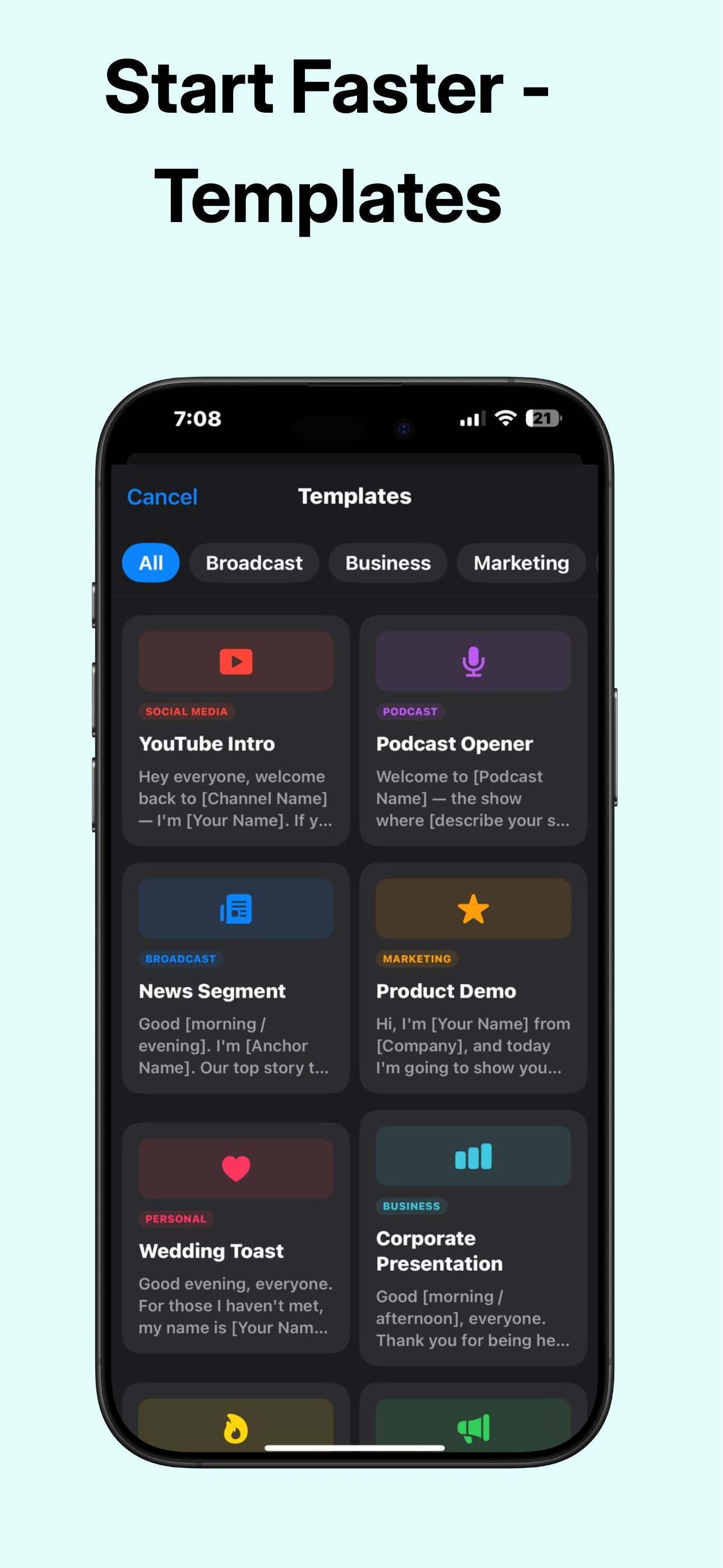 Teleprompter Pro screenshot 3