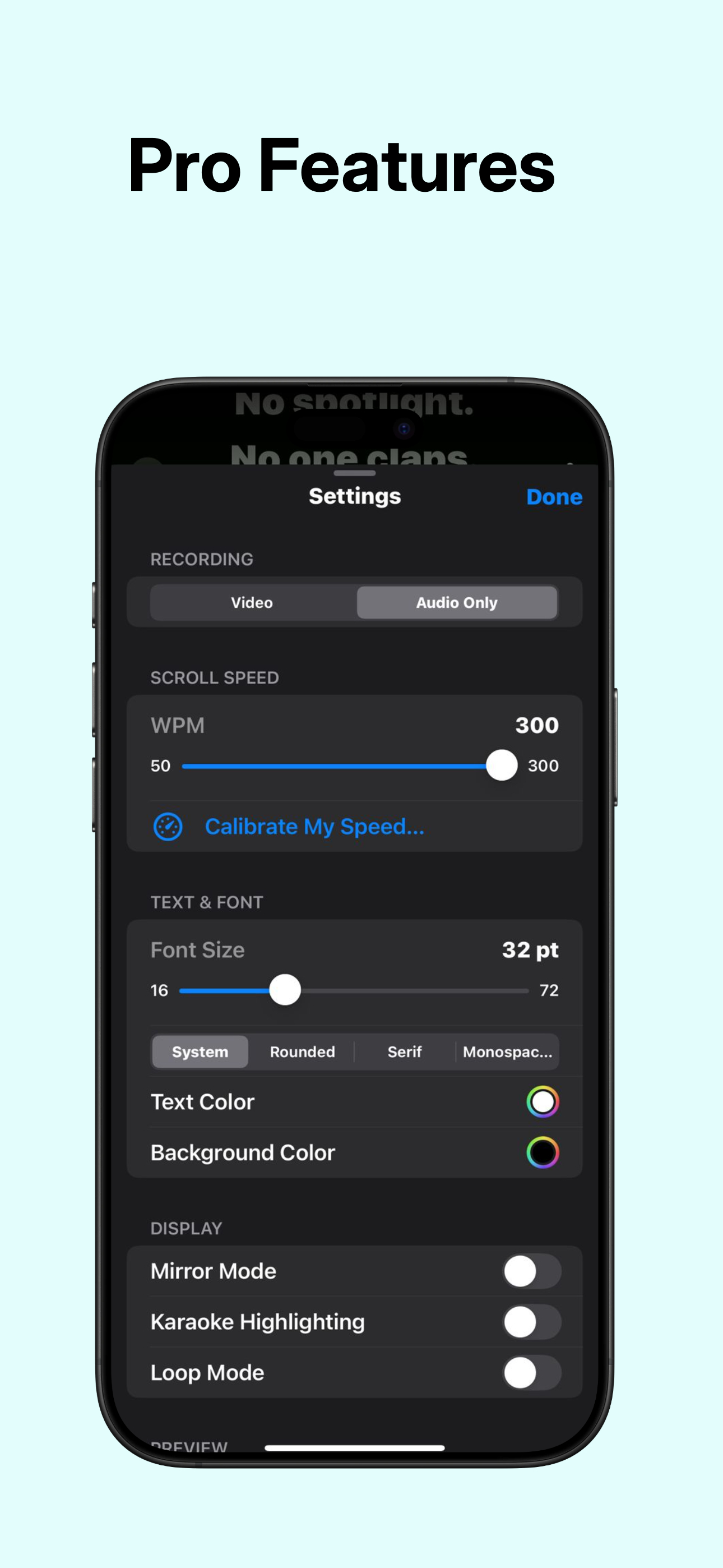 Teleprompter Pro screenshot 5